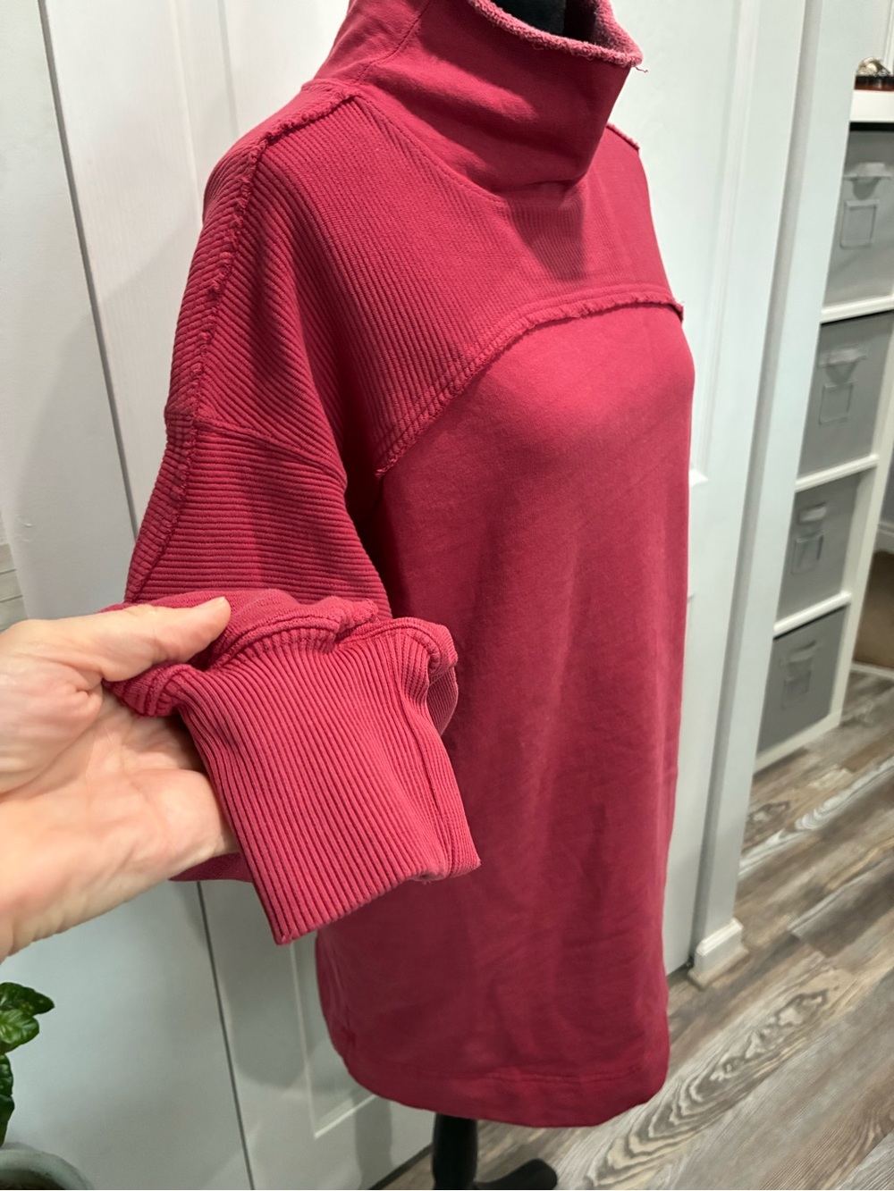 Free People Plush Raspberry Pullover - Picture 4 of 7